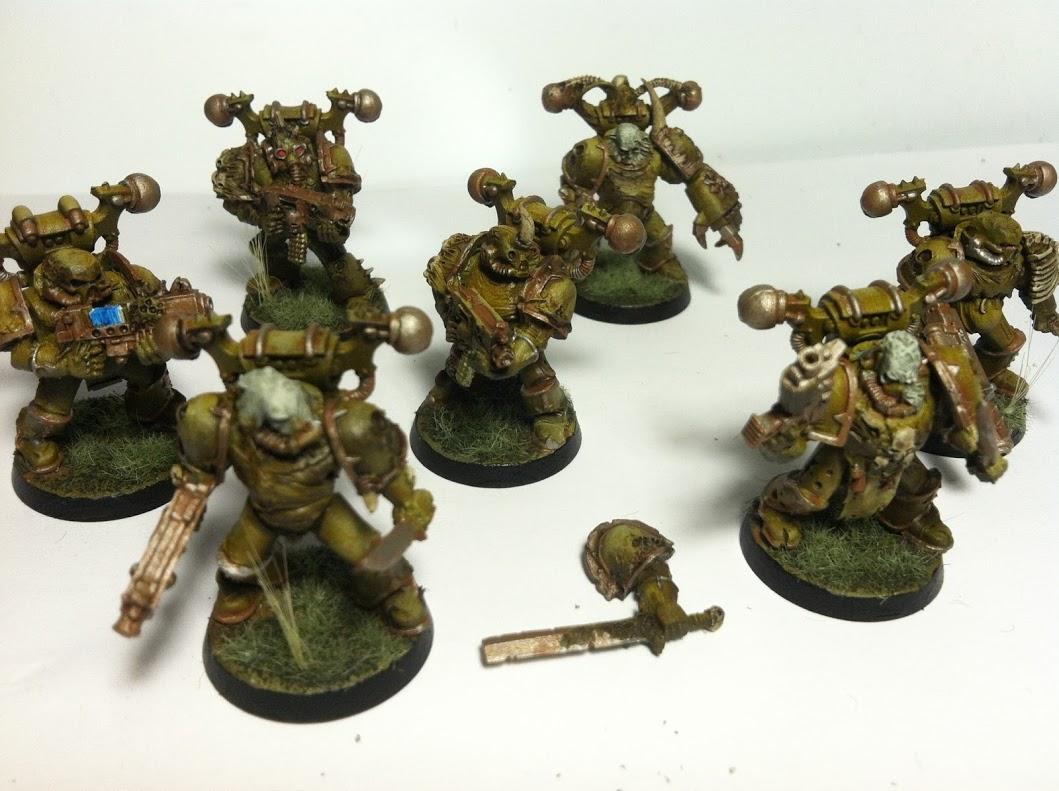 Airbrush, Chaos, Chaos Space Marines, Nurgle, Plague Marines - Plague ...